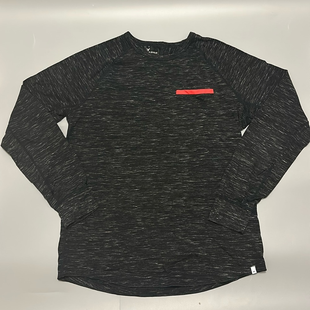 American Eagle AE Long Sleeve Pocket Tee T-Shirt SIZE LARGE TALL LT
